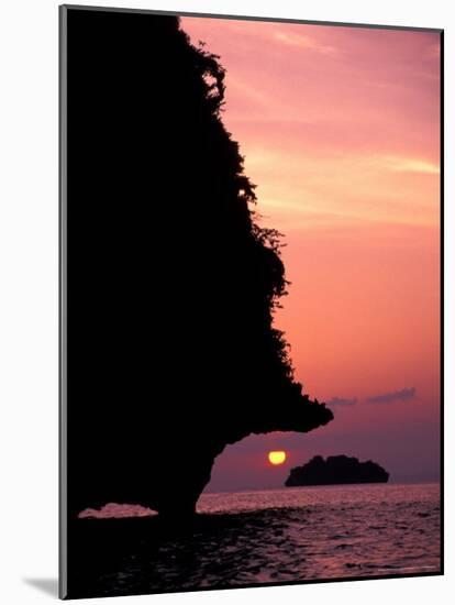 Karst Islands of Andman Sea, Rai Leh Beach, Thailand-Merrill Images-Mounted Photographic Print