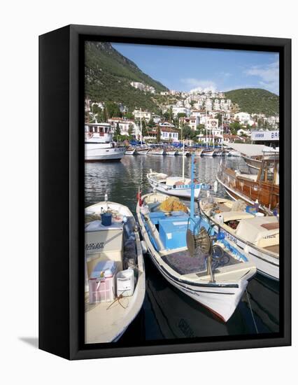 Kas, Antalya Province, Anatolia, Turkey, Asia Minor, Eurasia-null-Framed Premier Image Canvas