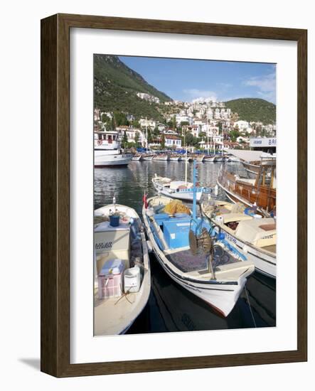 Kas, Antalya Province, Anatolia, Turkey, Asia Minor, Eurasia-null-Framed Photographic Print