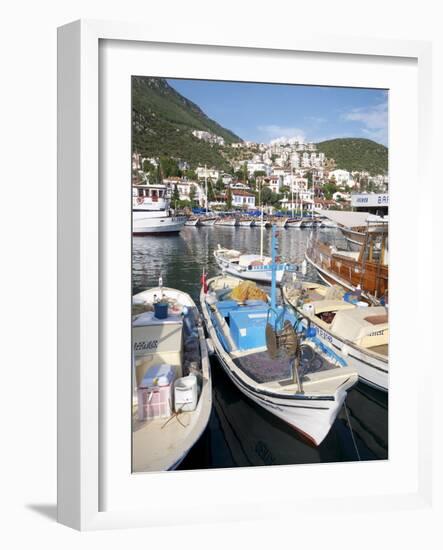 Kas, Antalya Province, Anatolia, Turkey, Asia Minor, Eurasia-null-Framed Photographic Print