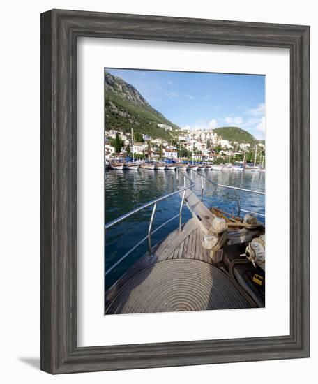 Kas, Antalya Province, Anatolia, Turkey, Asia Minor, Eurasia-null-Framed Photographic Print