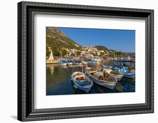 Kas Harbour, Kas, Antalya Province, Turkey Minor, Eurasia-Neil Farrin-Framed Photographic Print