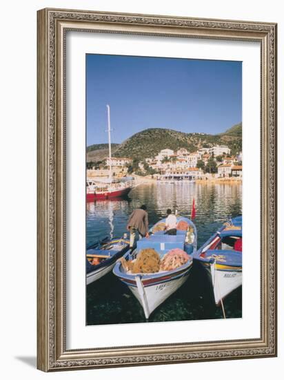 Kas Harbour, Turkey-Vivienne Sharp-Framed Photographic Print