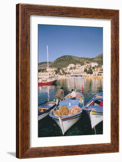 Kas Harbour, Turkey-Vivienne Sharp-Framed Photographic Print