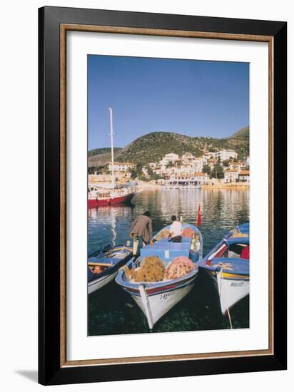 Kas Harbour, Turkey-Vivienne Sharp-Framed Photographic Print