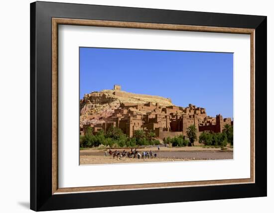 Kasbah, Ait-Benhaddou, UNESCO World Heritage Site, Morocco, North Africa, Africa-Simon Montgomery-Framed Photographic Print