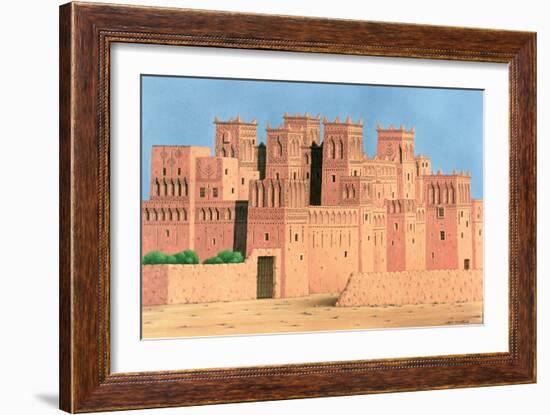 Kasbah, Southern Morocco, 1998-Larry Smart-Framed Giclee Print