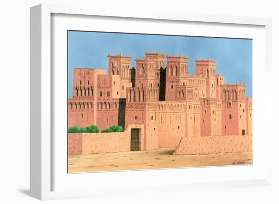 Kasbah, Southern Morocco, 1998-Larry Smart-Framed Giclee Print