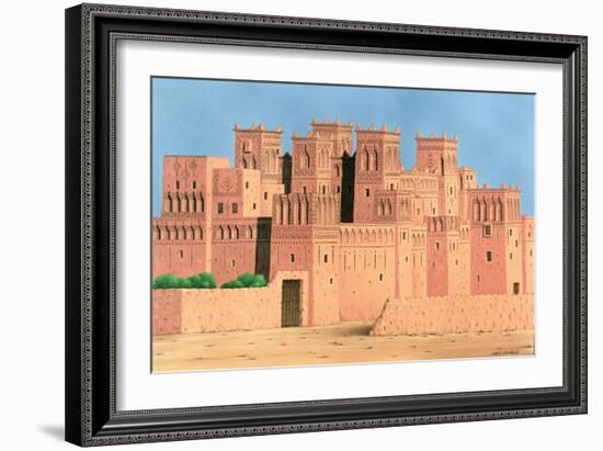 Kasbah, Southern Morocco, 1998-Larry Smart-Framed Giclee Print