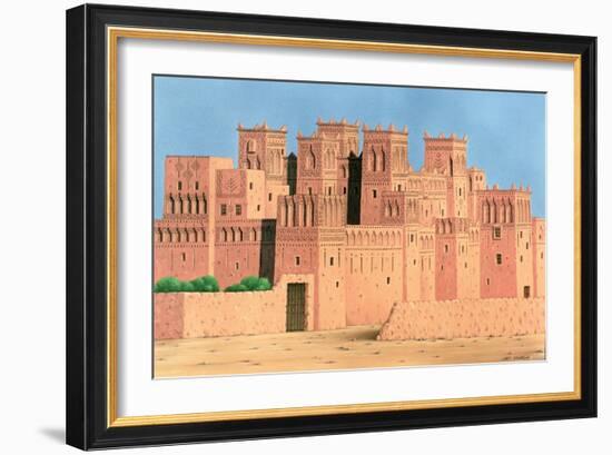 Kasbah, Southern Morocco, 1998-Larry Smart-Framed Giclee Print