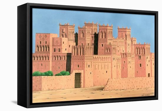 Kasbah, Southern Morocco, 1998-Larry Smart-Framed Premier Image Canvas