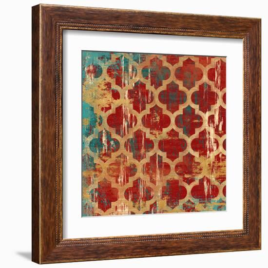 Kasbah Tile 1-Devon Ross-Framed Art Print