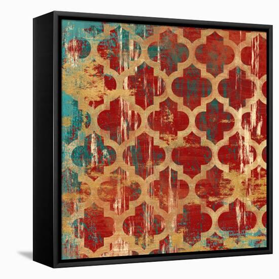 Kasbah Tile 1-Devon Ross-Framed Stretched Canvas