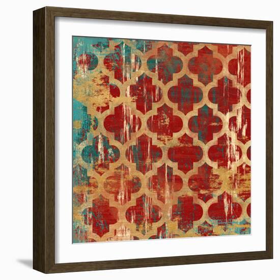 Kasbah Tile 1-Devon Ross-Framed Art Print