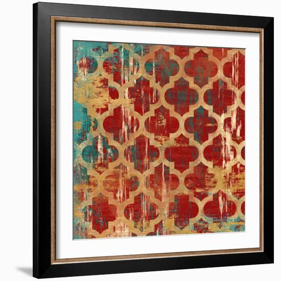 Kasbah Tile 1-Devon Ross-Framed Art Print