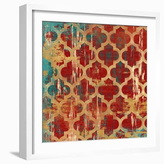 Kasbah Tile 1-Devon Ross-Framed Art Print