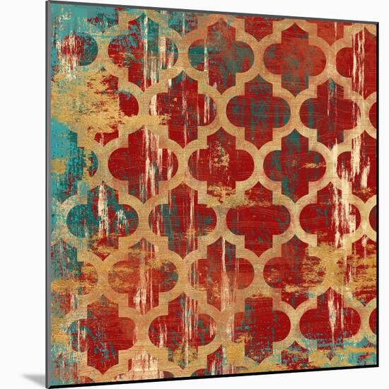 Kasbah Tile 1-Devon Ross-Mounted Art Print