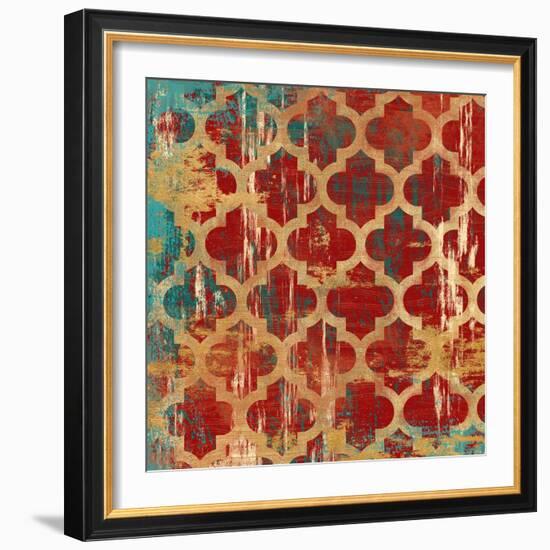 Kasbah Tile 1-Devon Ross-Framed Art Print