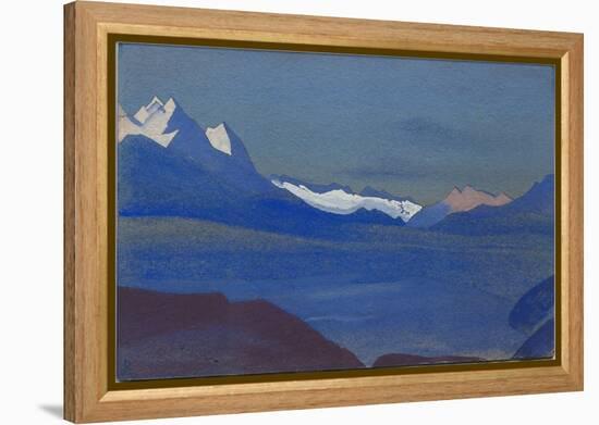 Kashmir, 1936 (Tempera on Cardboard)-Nicholas Roerich-Framed Premier Image Canvas