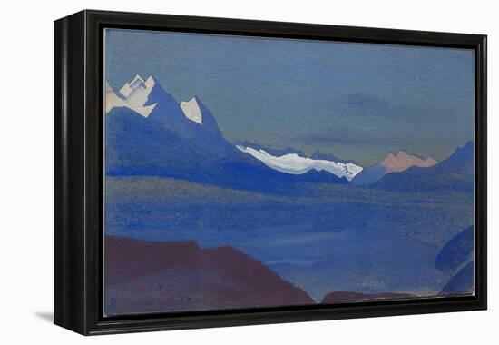 Kashmir, 1936 (Tempera on Cardboard)-Nicholas Roerich-Framed Premier Image Canvas