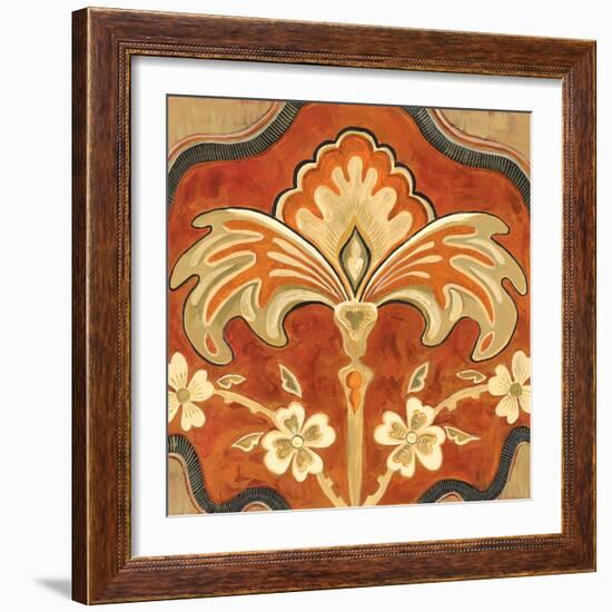 Kashmir Motif A-Judy Shelby-Framed Premium Giclee Print