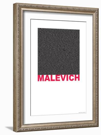 Kasimir Malevich Poster-NaxArt-Framed Art Print