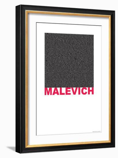 Kasimir Malevich Poster-NaxArt-Framed Art Print