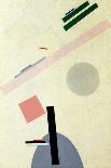 Ceiling Plan for the Red Theatre, Leningrad-Kasimir Severinovich Malevich-Framed Giclee Print