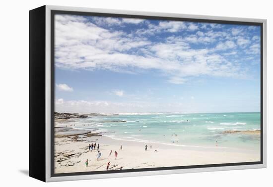 Kassiesbaai Beach, Arniston, Western Cape, South Africa, Africa-Neil Overy-Framed Premier Image Canvas