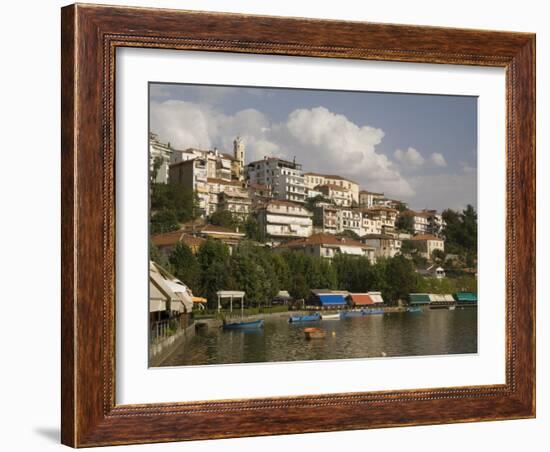 Kastoria and Lake Orestiada, Macedonia, Greece, Europe-Richardson Rolf-Framed Photographic Print