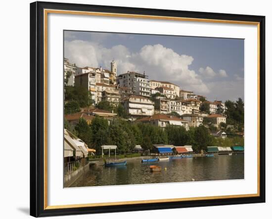 Kastoria and Lake Orestiada, Macedonia, Greece, Europe-Richardson Rolf-Framed Photographic Print