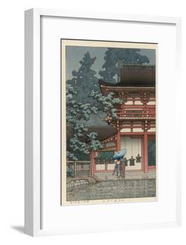 Kasuga Shrine, Nara-Kawase Hasui-Framed Giclee Print