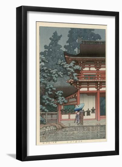 Kasuga Shrine, Nara-Kawase Hasui-Framed Giclee Print