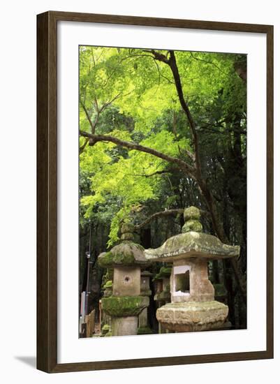 Kasuga-Taisha Shrine-Paul Dymond-Framed Photographic Print