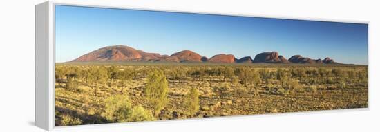 Kata Tjuta / The Olgas (UNESCO World Heritage Site), Uluru-Kata Tjuta National Park, Northern Terri-Ian Trower-Framed Premier Image Canvas