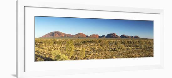 Kata Tjuta / The Olgas (UNESCO World Heritage Site), Uluru-Kata Tjuta National Park, Northern Terri-Ian Trower-Framed Photographic Print