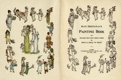 'Illustrations, Kate Greenaway's Painting Book' Art Print - Kate ...