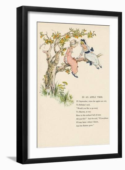 'Kate Greenaway's Marigold Garden', 1885, (1946)-Catherine Greenaway-Framed Giclee Print