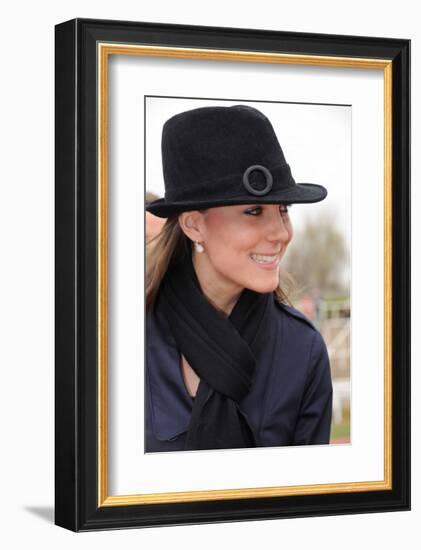 Kate Middleton at Cheltenham Festival-null-Framed Art Print