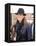 Kate Middleton, the girlfriend of Prince William, arrives at Cheltenham Racecourse in Gloucstershir-null-Framed Premier Image Canvas