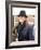 Kate Middleton, the girlfriend of Prince William, arrives at Cheltenham Racecourse in Gloucstershir-null-Framed Photographic Print