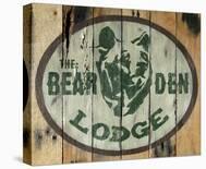 The Bear Den Lodge-Katelyn Lynch-Stretched Canvas