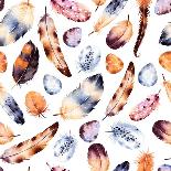 Abstract Hand Drawn Watercolor Background,Vector Illustration.-KaterinaS-Art Print