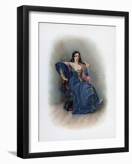 Katharine, 1891-Charles Robert Leslie-Framed Giclee Print