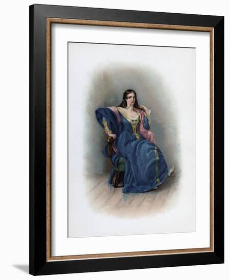 Katharine, 1891-Charles Robert Leslie-Framed Giclee Print