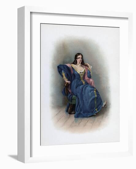 Katharine, 1891-Charles Robert Leslie-Framed Giclee Print