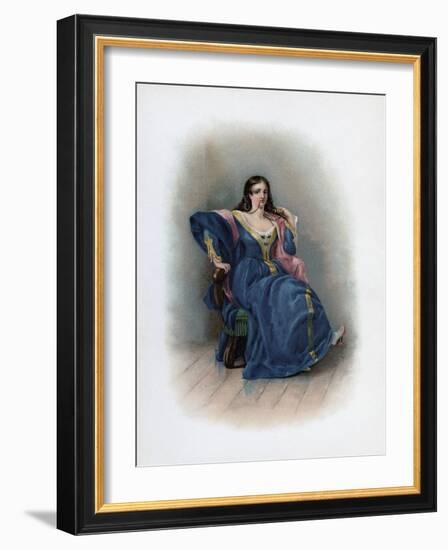 Katharine, 1891-Charles Robert Leslie-Framed Giclee Print