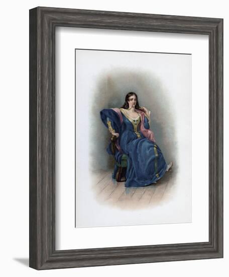 Katharine, 1891-Charles Robert Leslie-Framed Giclee Print