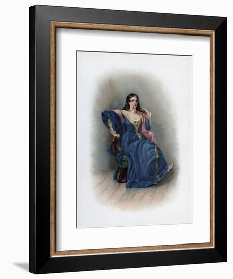 Katharine, 1891-Charles Robert Leslie-Framed Giclee Print