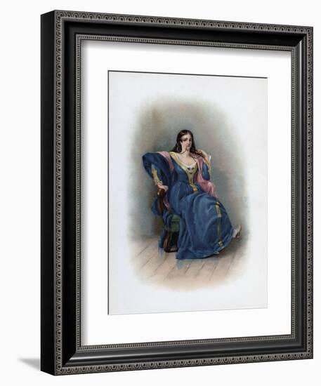 Katharine, 1891-Charles Robert Leslie-Framed Giclee Print